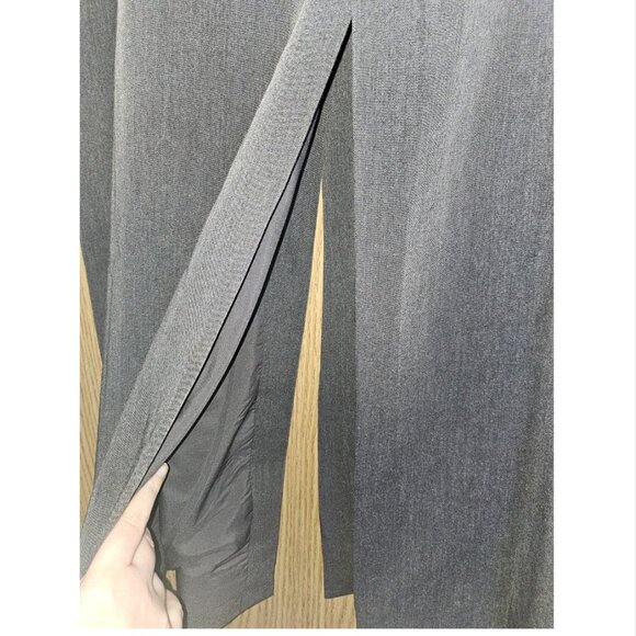 Commense She's Effortless Slit Maxi Skirt in Grey SZ XL - Picture 3 of 5